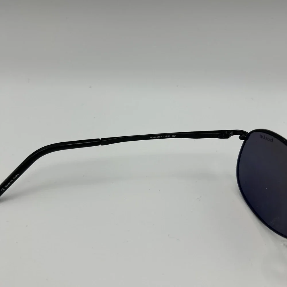 Bolle Livingston 11731 GZ Sunglasses Polarized Black Frames
